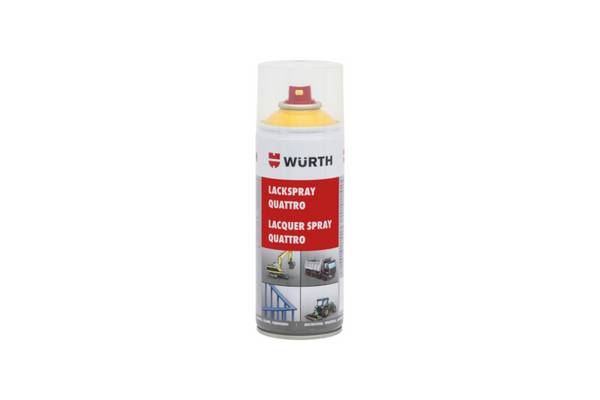 Würth Lackspray Quattro LKSPR-QUATTRO-R1023-VERKEHRSGELB-400ML