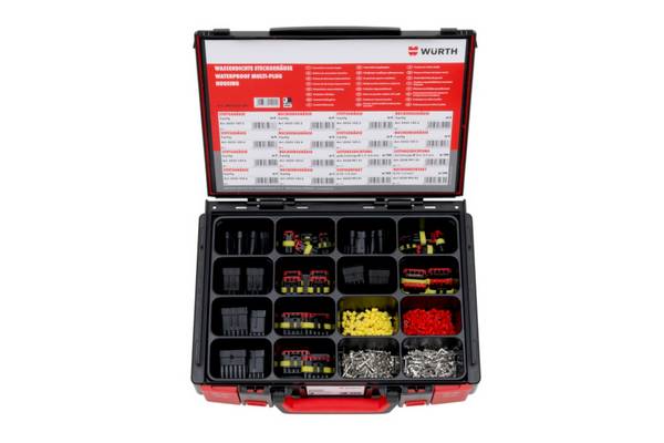 Würth Wasserdichte Steckgehäuse TE Superseal 1.5 Series Sortiment 440 Teile