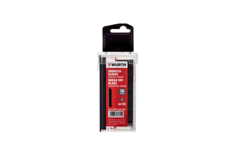Würth Abbrechklinge KLI-MESS-18MM-ABBRECH-SCHWARZ-SISPEND-1