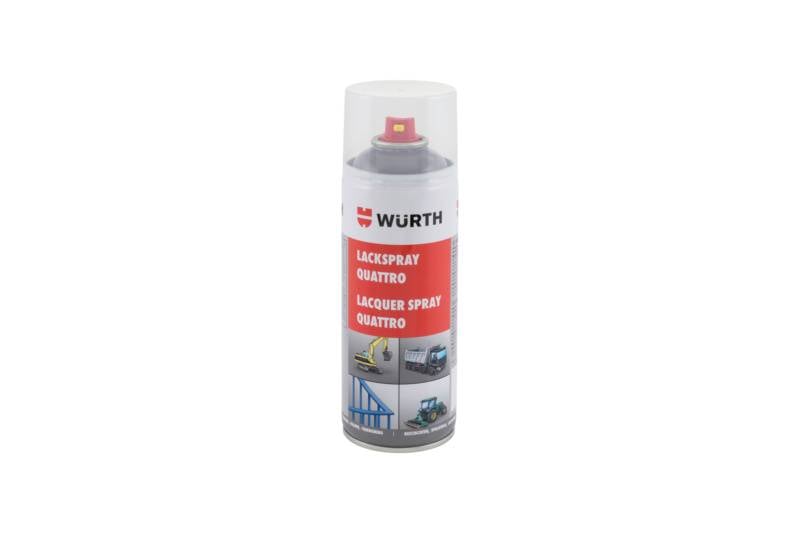 Würth Lackspray Quattro LKSPR-QUATTRO-R7037-STAUBGRAU-400ML-0