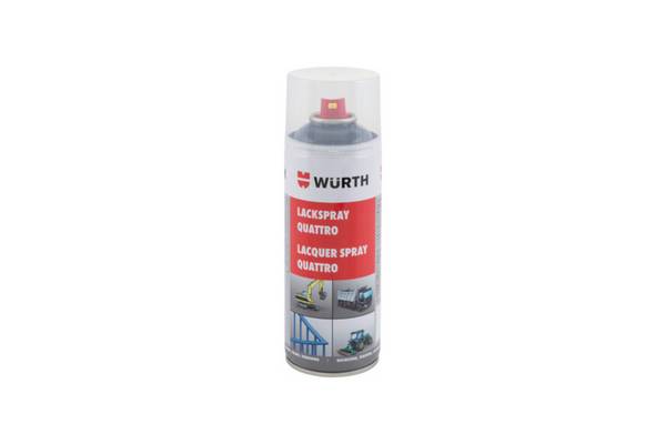 Würth Lackspray Quattro LKSPR-QUATTRO-R7011-EISENGRAU-400ML