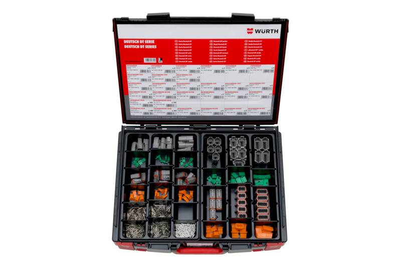Würth Deutsch DT Serie Sortiment 570 Teile 570-teilig im System-Koffer 8.4.1-0