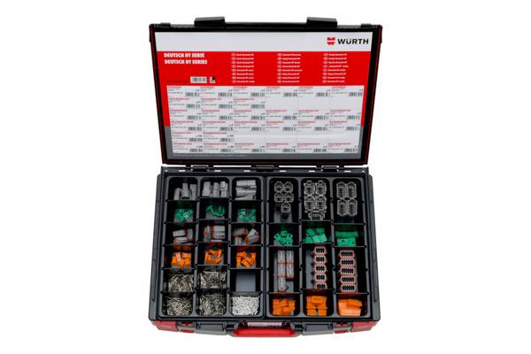 Würth Deutsch DT Serie Sortiment 570 Teile 570-teilig im System-Koffer 8.4.1