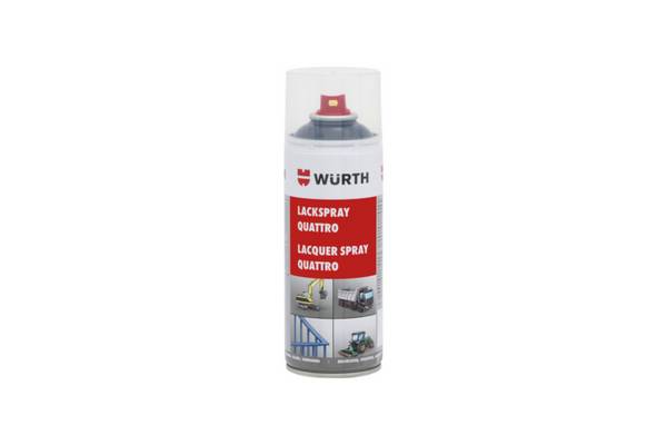 Würth Lackspray Quattro LKSPR-QUATTRO-R5011-STAHLBLAU-400ML