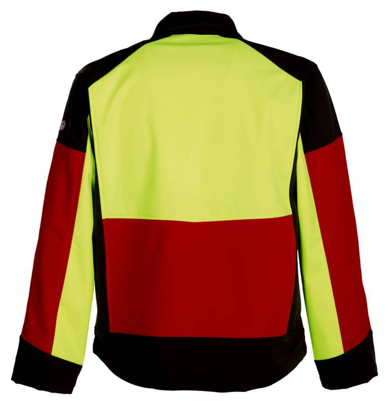 Würth Modyf Forst Softshelljacke JACKE SOFTSHELL FORST GELB/ROT S-1