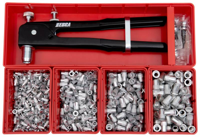 Würth Einnietmuttern Senkkopf Sortiment 605-teilig-0