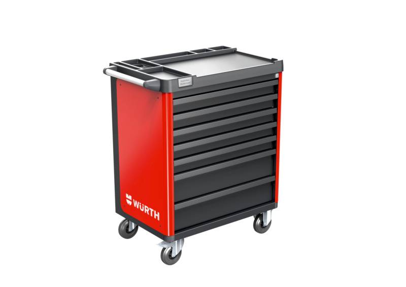 Würth System-Werkstattwagen BASIC 8.8 WRKSTWG-BASIC-8.8-7SL-RAL3020-0