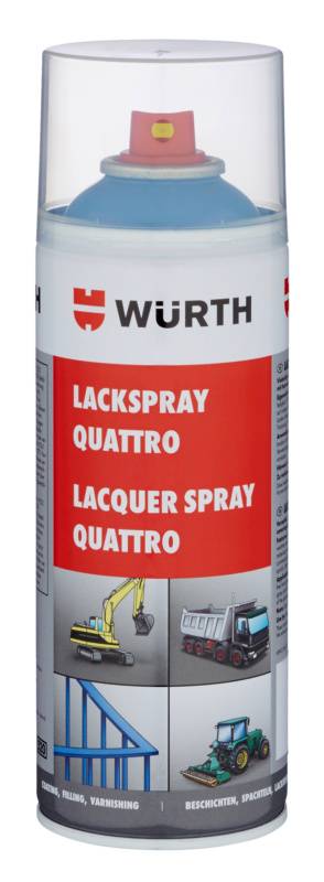 Würth Lackspray Quattro LKSPR-QUATTRO-R5012-LICHTBLAU-400ML-0