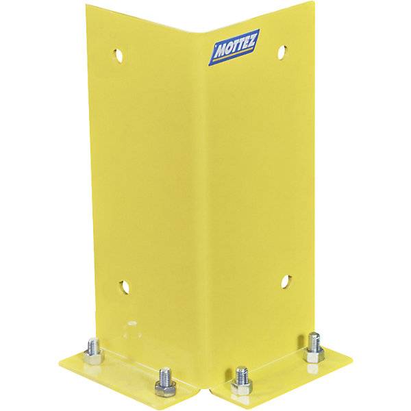 Anfahrschutz Stahl Höhe 350 mm gelb L-Profil LxB 140 x 140 mm. Etablissements Mottez & Cie SA 83379549-0