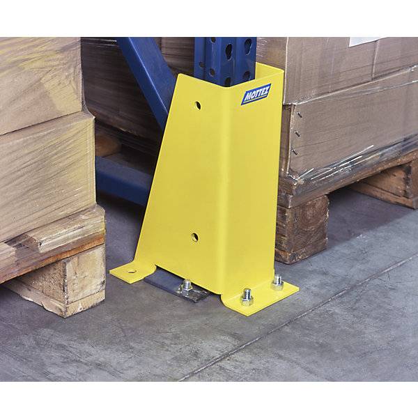 Anfahrschutz Stahl Höhe 350 mm gelb U-Profil LxB 200 x 120 mm. Etablissements Mottez & Cie SA 83379449-1
