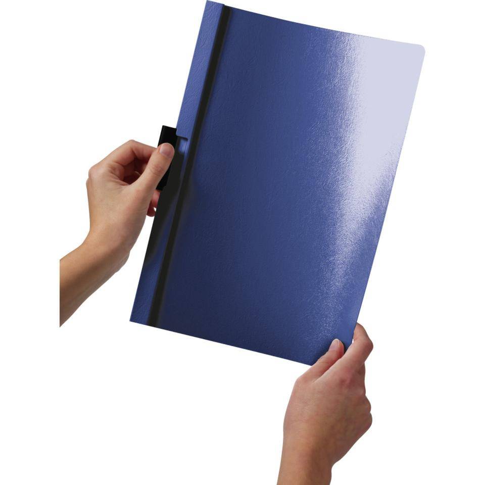 DURABLE Klemmmappe DURACLIP 30 A4, farbig sortiert, DIN A4, 25/VE-2