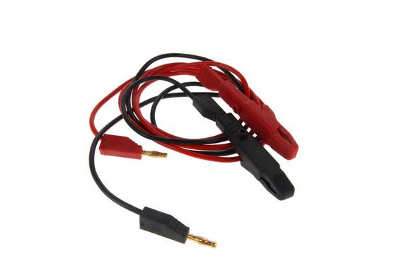 Adapterkabel Krokodilklemmen mit 4mm Sicherheitsstecker