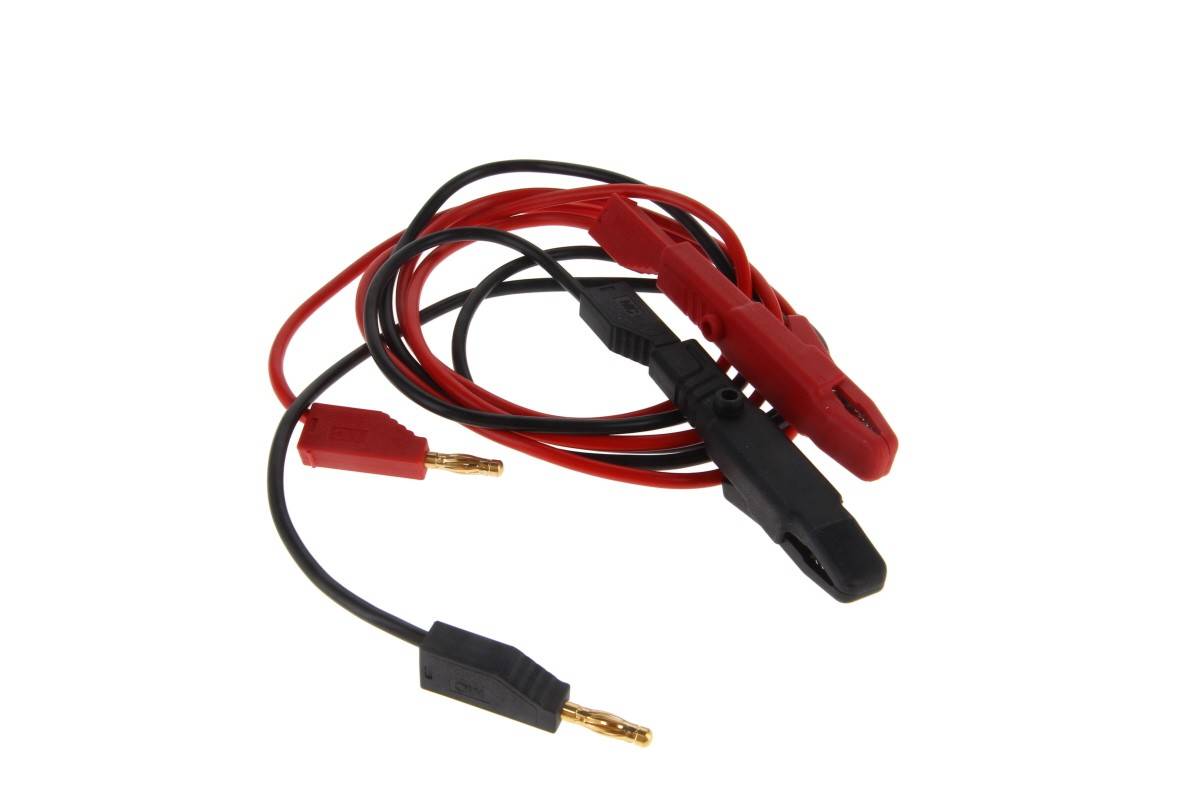 Adapterkabel Krokodilklemmen mit 4mm Sicherheitsstecker-0
