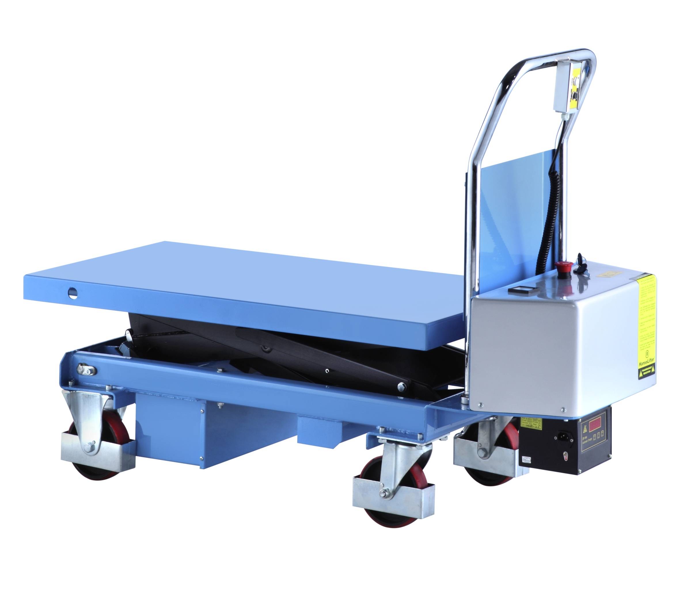 Scherenhubtischwagen Trgf.350kg Hubber.370-1330mm Einfachschere Elektro-2