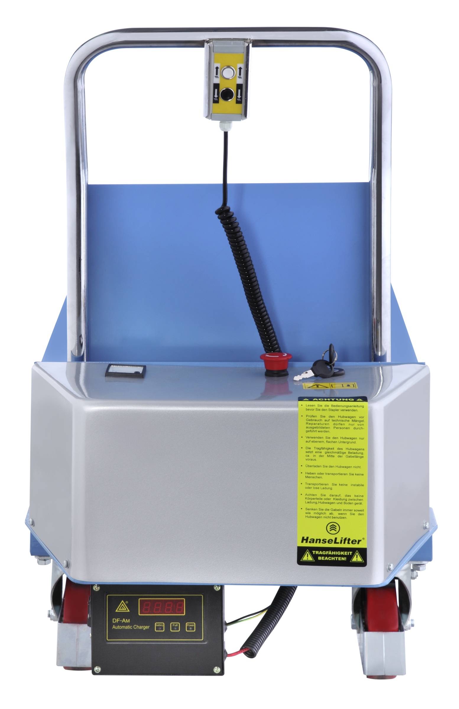 Scherenhubtischwagen Trgf.350kg Hubber.370-1330mm Einfachschere Elektro-4