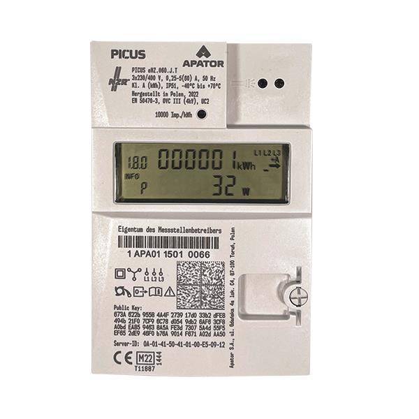 NZR mMe eHZ Picus Lief.+Bez.DT 23030627 MID 0,25-5(60)A 3x230/400V Install.Baumaterial Werkzeug-0