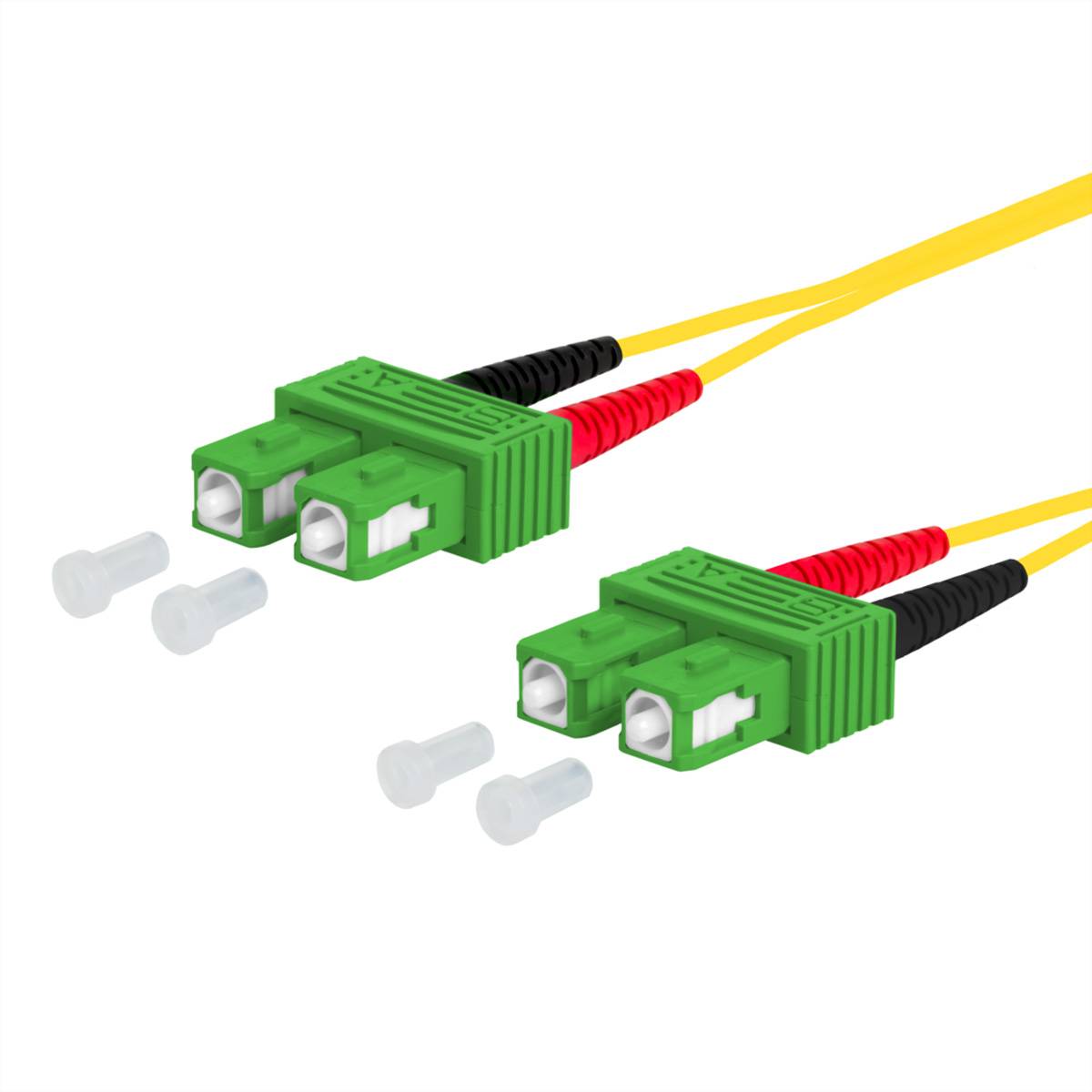 METZ CONNECT OpDAT Patchkabel, SC-D APC/SC-D APC OS2, 3 m-0