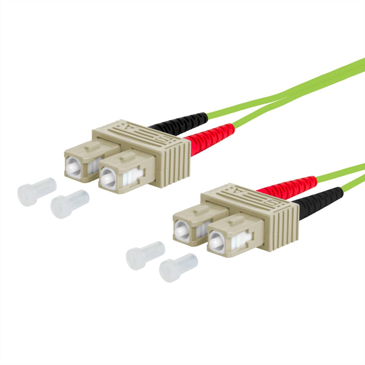 METZ CONNECT OpDAT Patchkabel, SC-D/SC-D OM5, 2 m-0