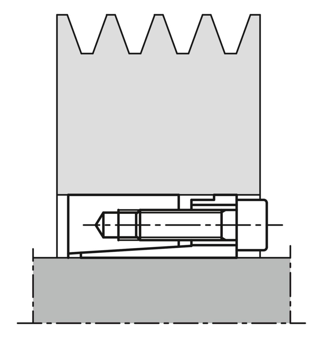 Norelem 23351-1947, Schlüssellose Verriegelungskupplung, Stahl-0