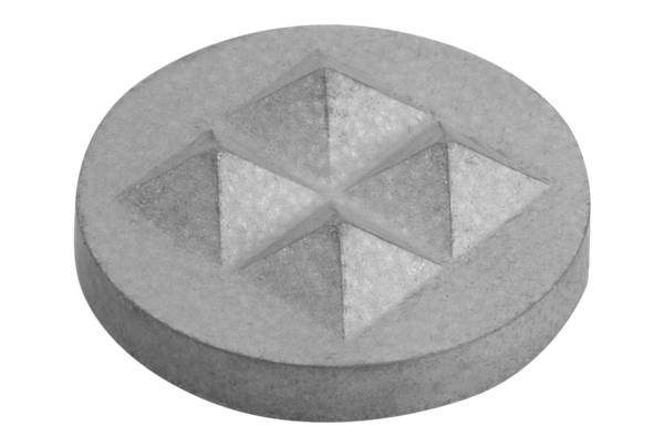 Norelem 07112-413, Trägerplatte, rund, Hartmetall