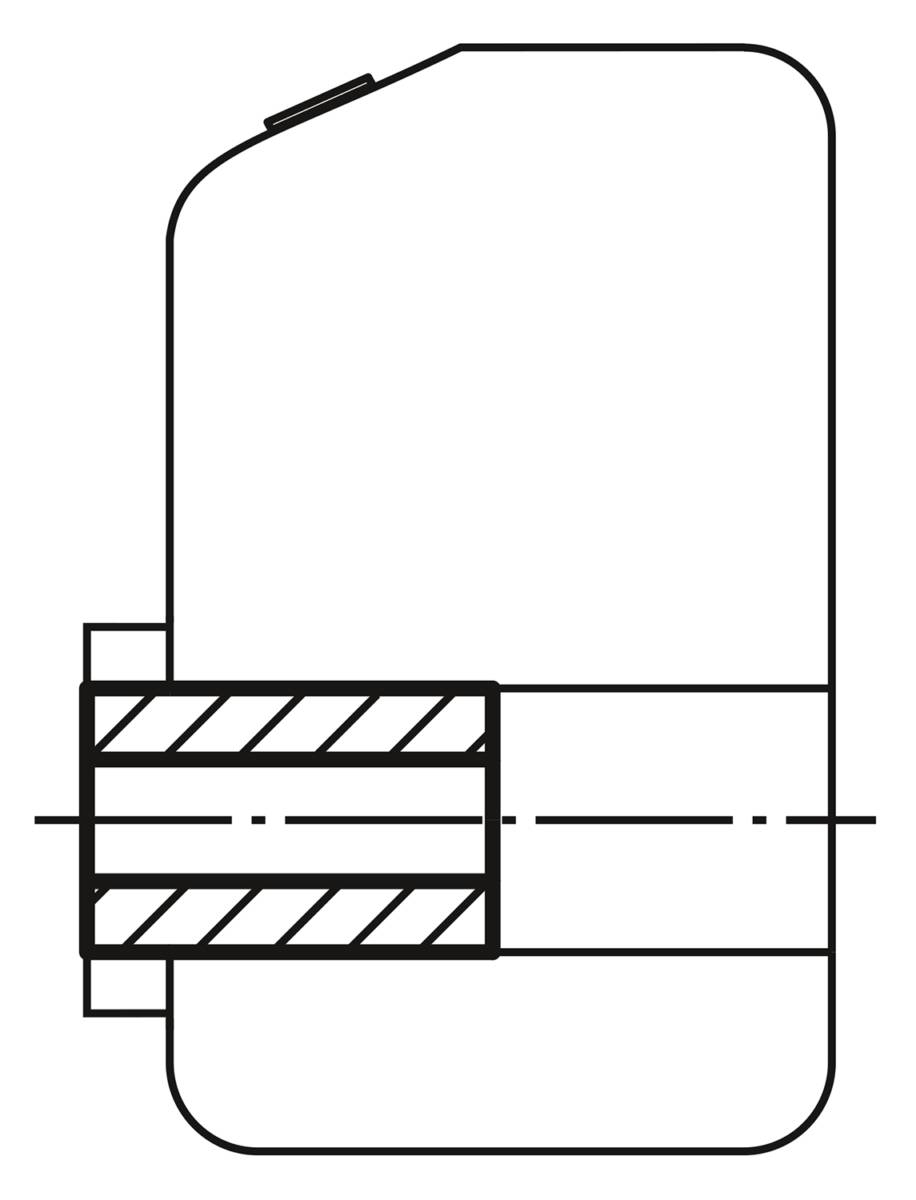 Norelem 21940-3025, Verringerung von Bush, Stahl-0