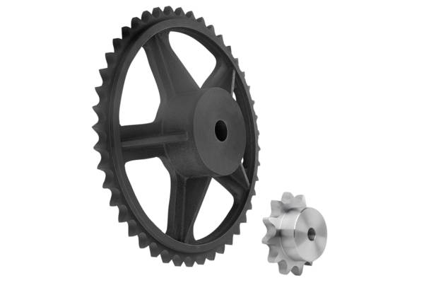 Norelem 22252-11001702020, Ritzel, einzeln, Stahl, blank