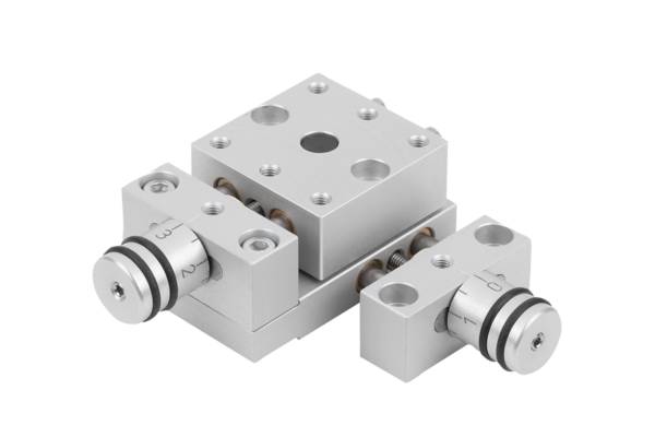 Norelem 21130-304, Kreuztabelle, kurz, Aluminium
