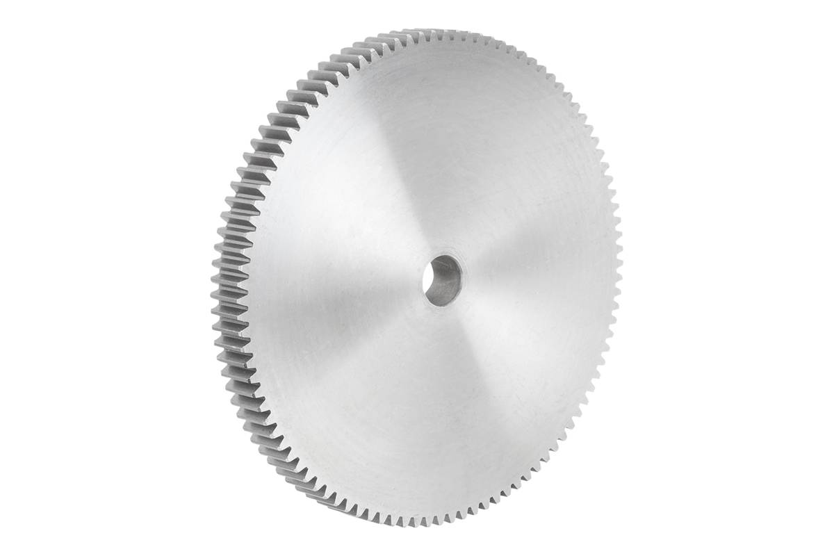 Norelem 22400-0220200072, Stirnrad, gerade, Stahl, blank-0
