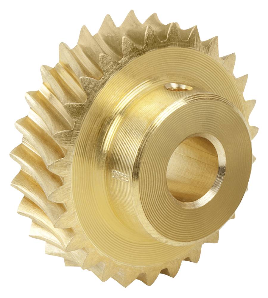 Norelem 22500-172004, Schneckenrad, Messing-2