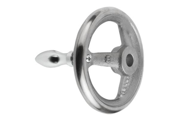 Norelem 06271-4100XCO, Handrad, Reibloch, Grauguss