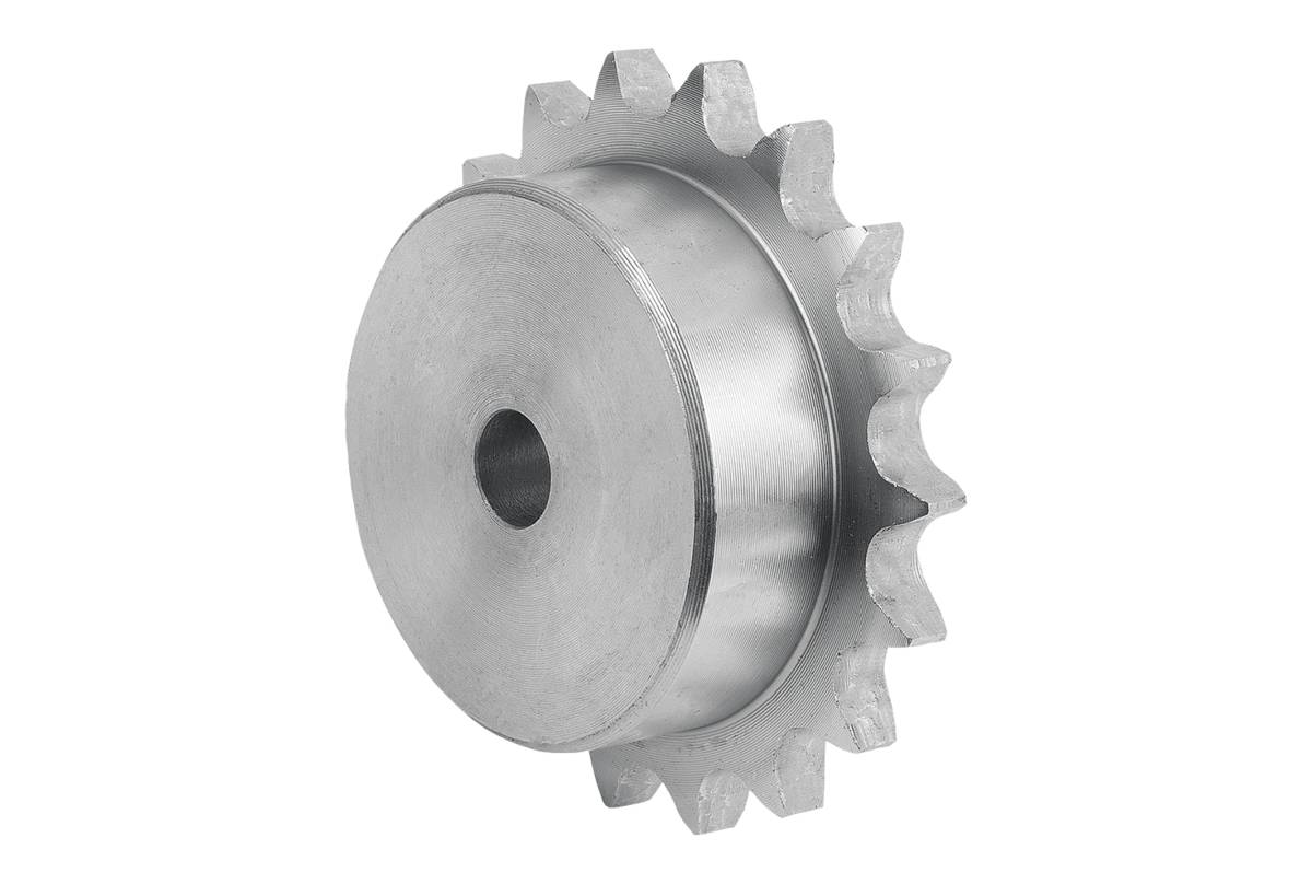 Norelem 22252-10580308014, Ritzel, einzeln, Stahl, blank-0