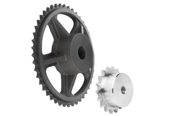 Norelem 22252-10120516017, Ritzel, einzeln, Stahl, blank