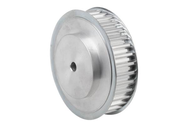 Norelem 22002-102516, Verzahnte Riemenscheibe, Aluminium, blank