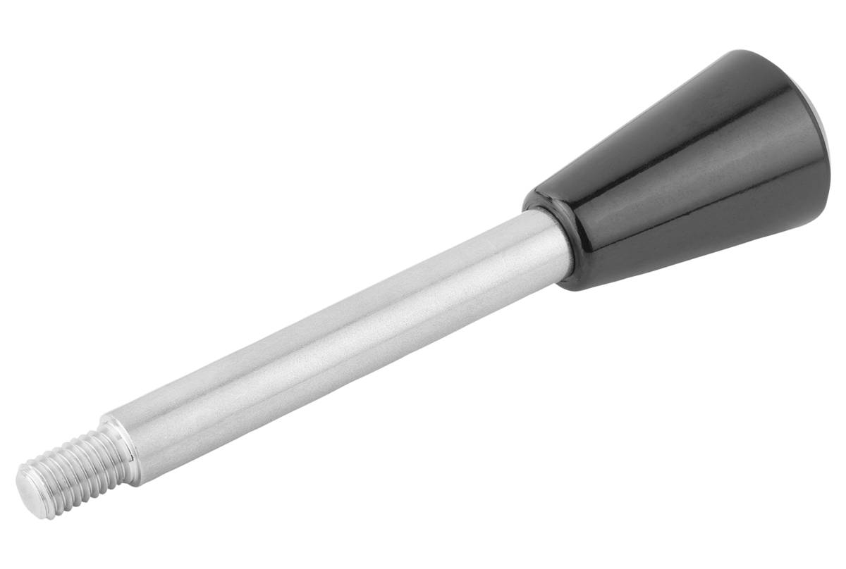 Norelem 06360-14A4X65, Grip Rod, rostfreier Stahl, blank-0