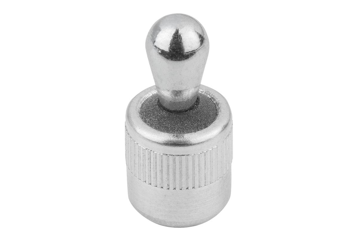 Norelem 03330-22054, Seitlicher Federkolben, mit Dichtung, Aluminium-0
