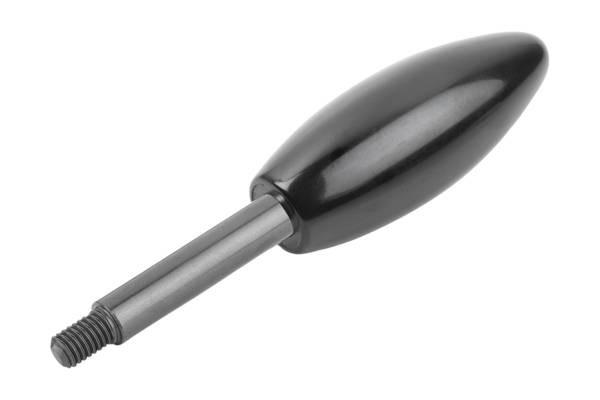 Norelem 06360-7A3X100, Grip Rod, Stahl, schwarz oxidiert