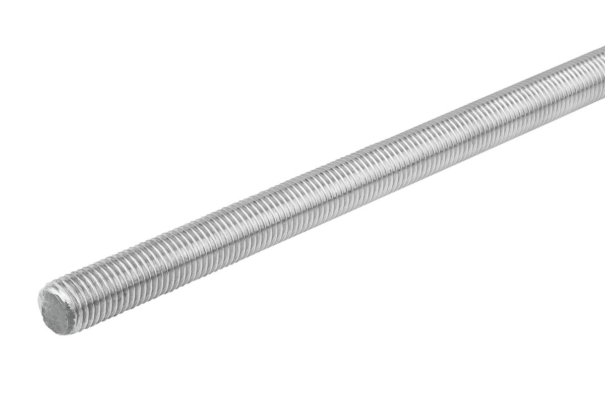 Norelem 07640-1051, Gewindestange, LH-Gewinde, Stahl, verzinkt-0