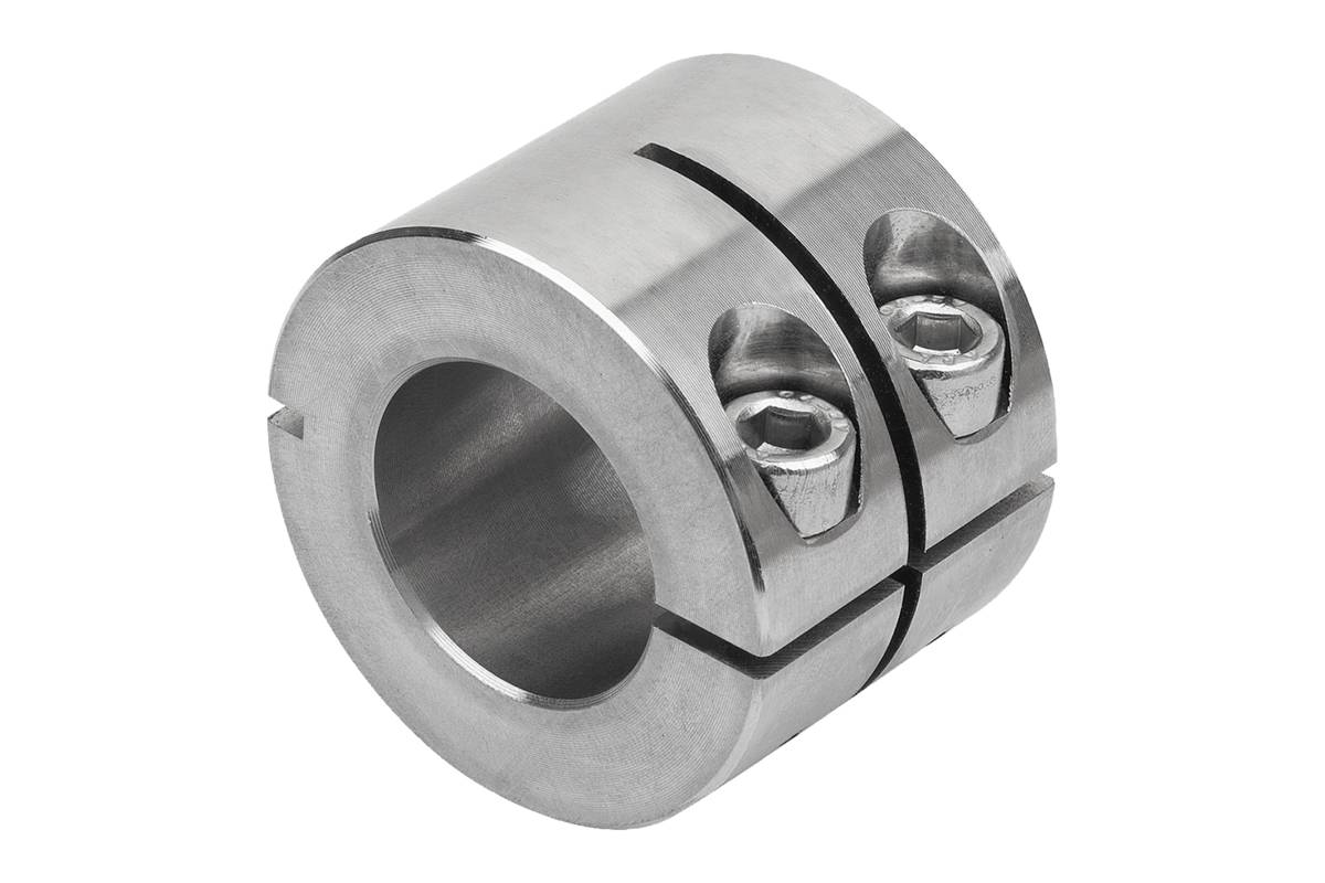 Norelem 07811-101202, Verriegelungsring, breit, rostfreier Stahl, blank-0