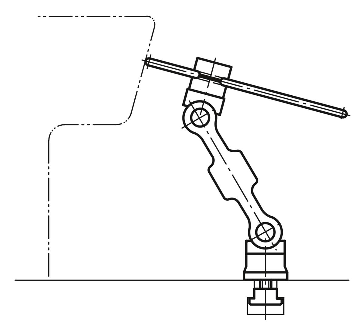 Norelem 03088-15012, Werkstückanschlag, Aluminium-1
