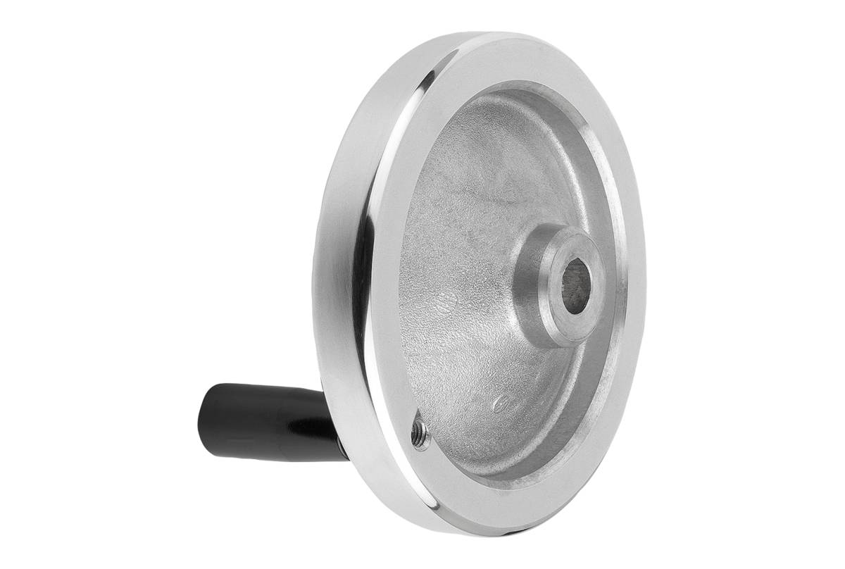 Norelem 06275-2200XCR, Scheibe Handrad, geriebenes Loch, Aluminium-1
