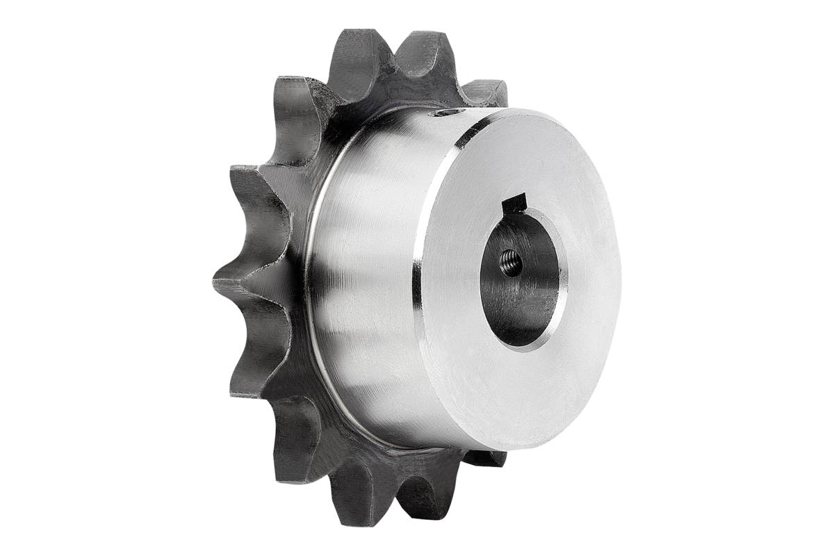 Norelem 22250-1058030801220, Ritzel, einzeln, Stahl, blank-0