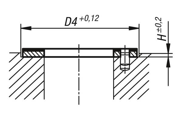 Norelem 23732-01603015, Druckscheibe, Stahl
