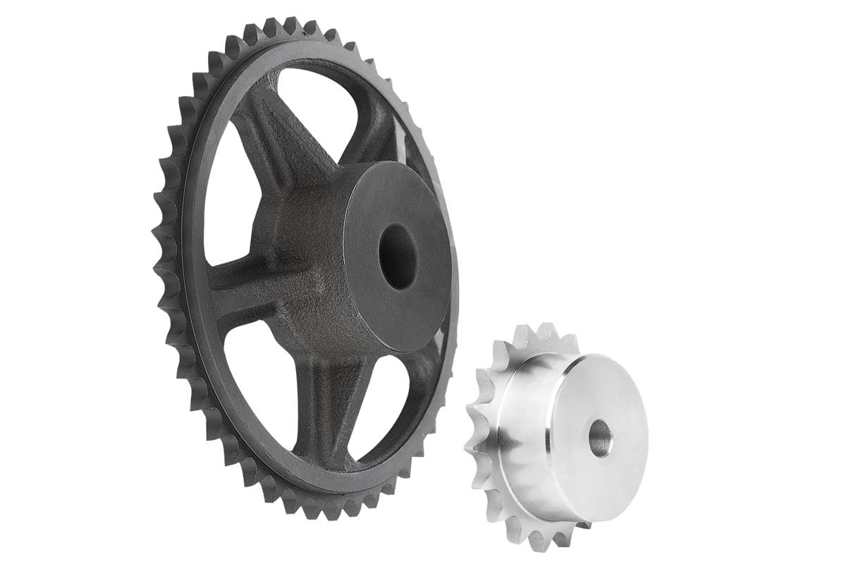 Norelem 22252-10120516023, Ritzel, einzeln, Stahl, blank-0