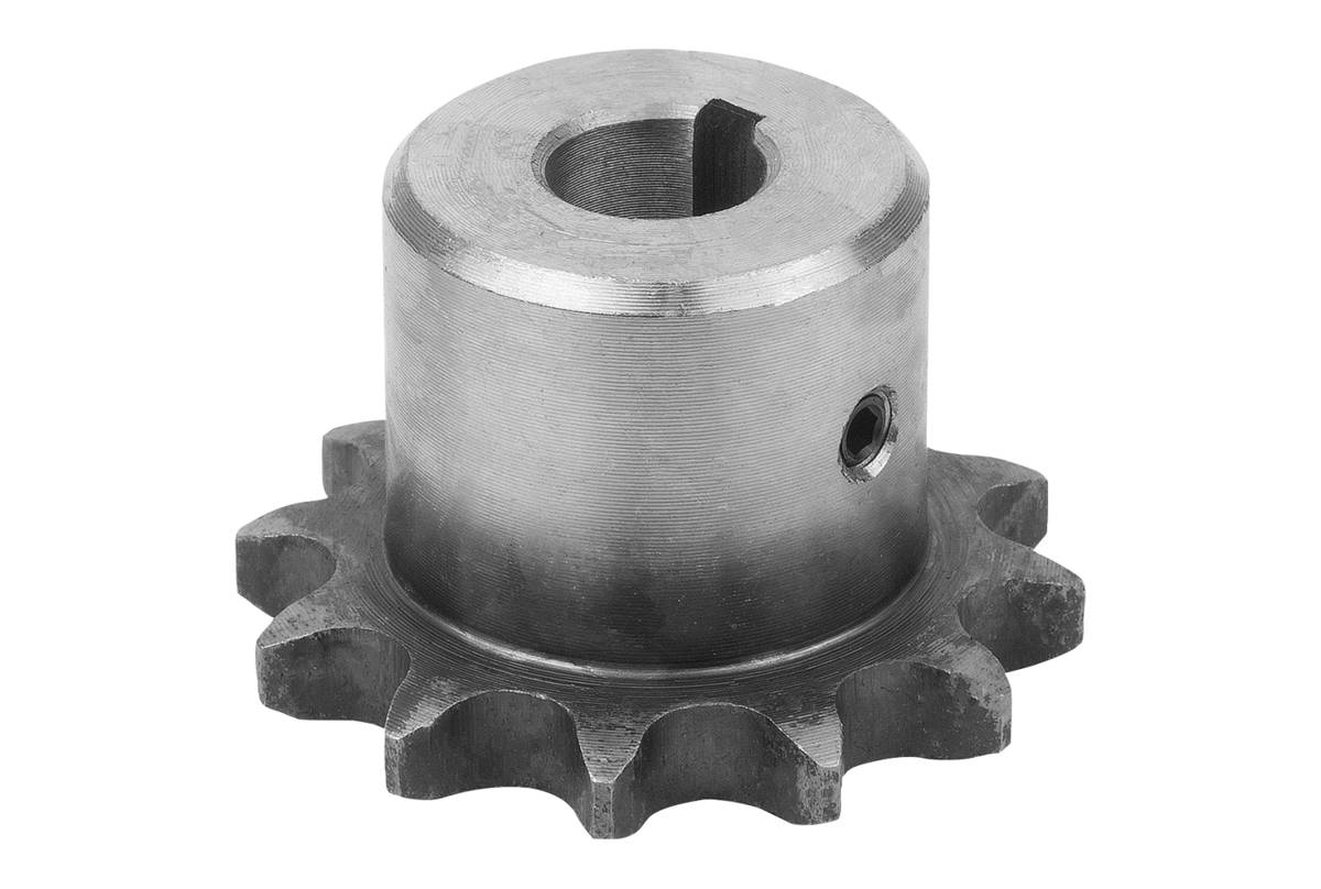 Norelem 22250-1038073201512, Ritzel, einzeln, Stahl, blank-0