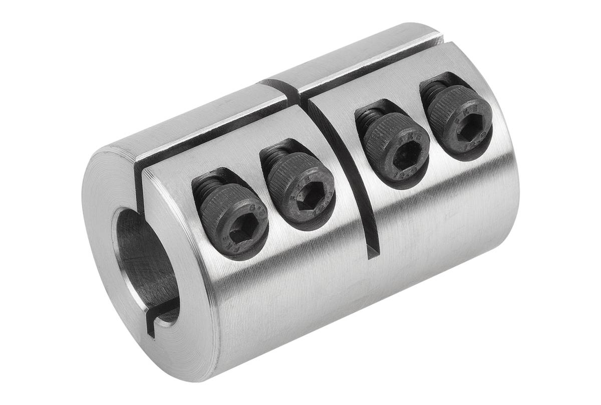 Norelem 23050-1300, Starre Kopplung, geteilt, Stahl-0