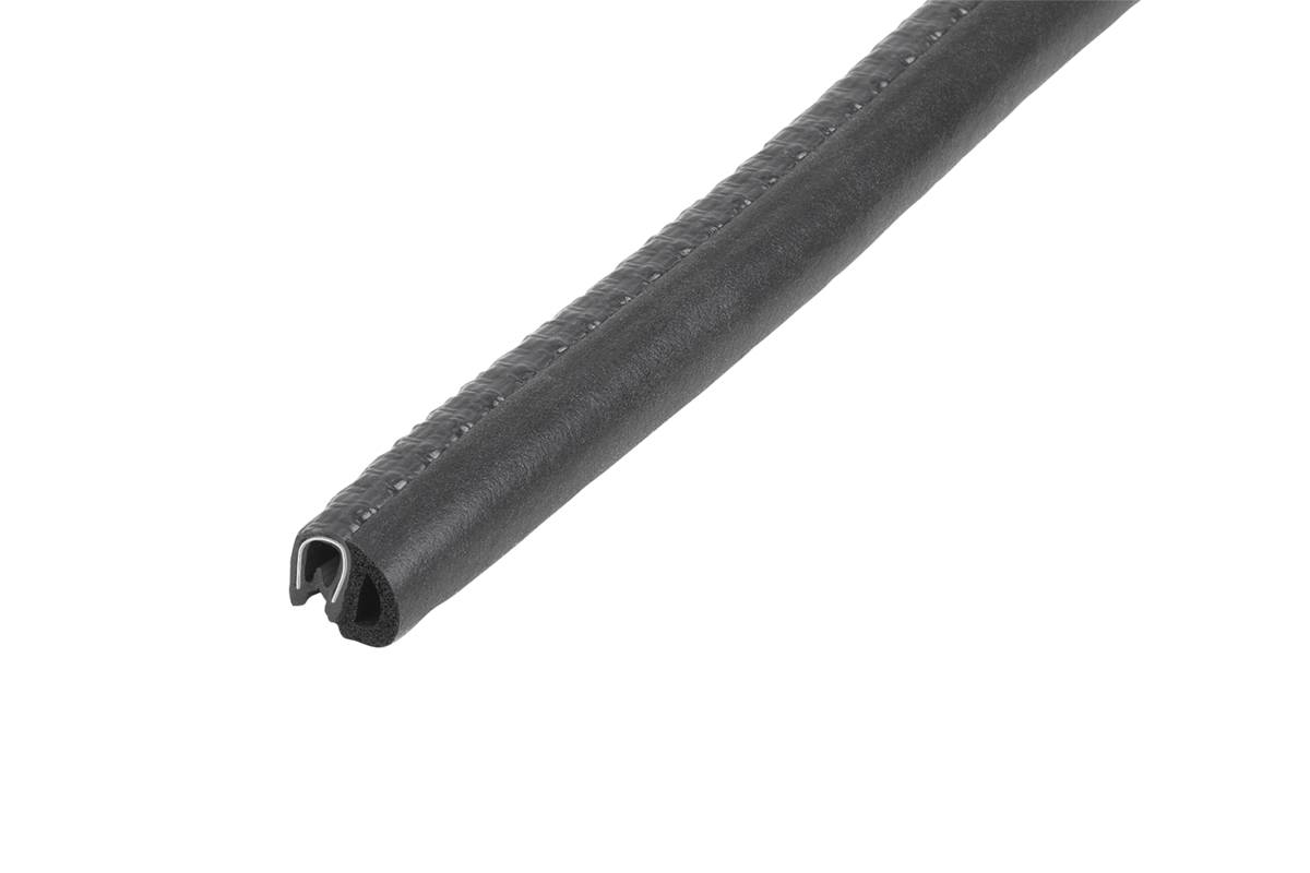 Norelem 96521-510X10000, Kantenschutz Dichtungsprofil, PVC, schwarz-0