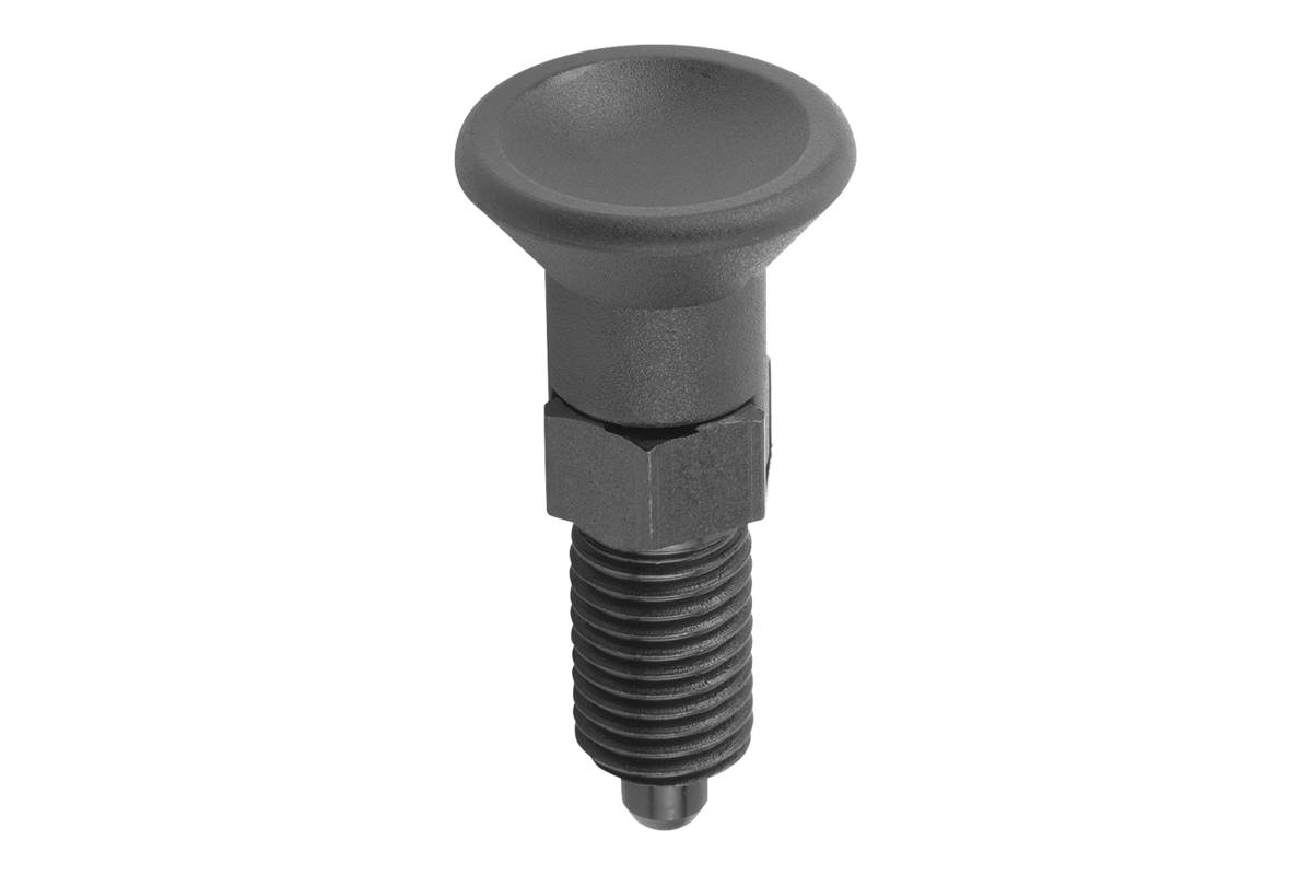 Norelem 03089-3308A6, Indexierungsstößel, mit Sperrschlitz, Stahl, gehärtet-2