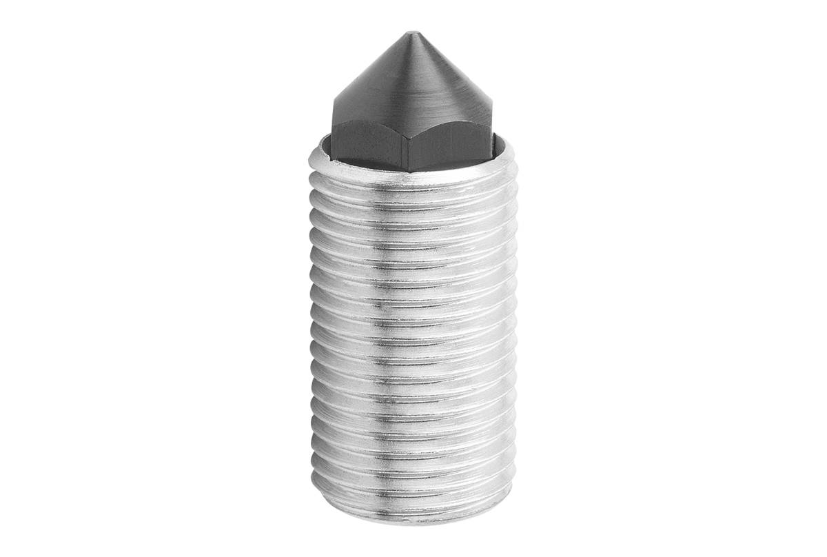 Norelem 03339-3120, Feder Push-Pull Plunger, mit Verdrehsicherung, Stahl-1