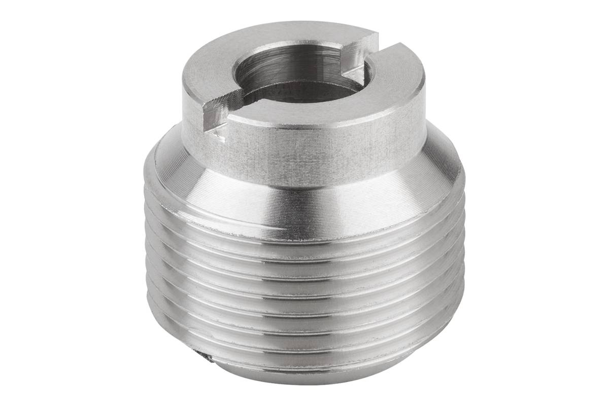 Norelem 03425-11230, Adapterbuchse, rostfreier Stahl, blank-1