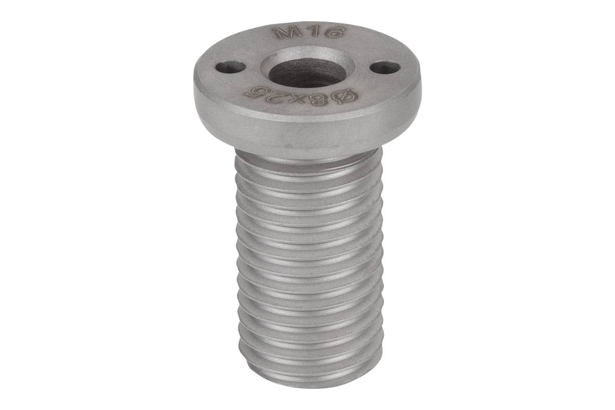 Norelem 07781-10815, Adapterbuchse, für Kugelhubstift, Edelstahl rostfrei-1